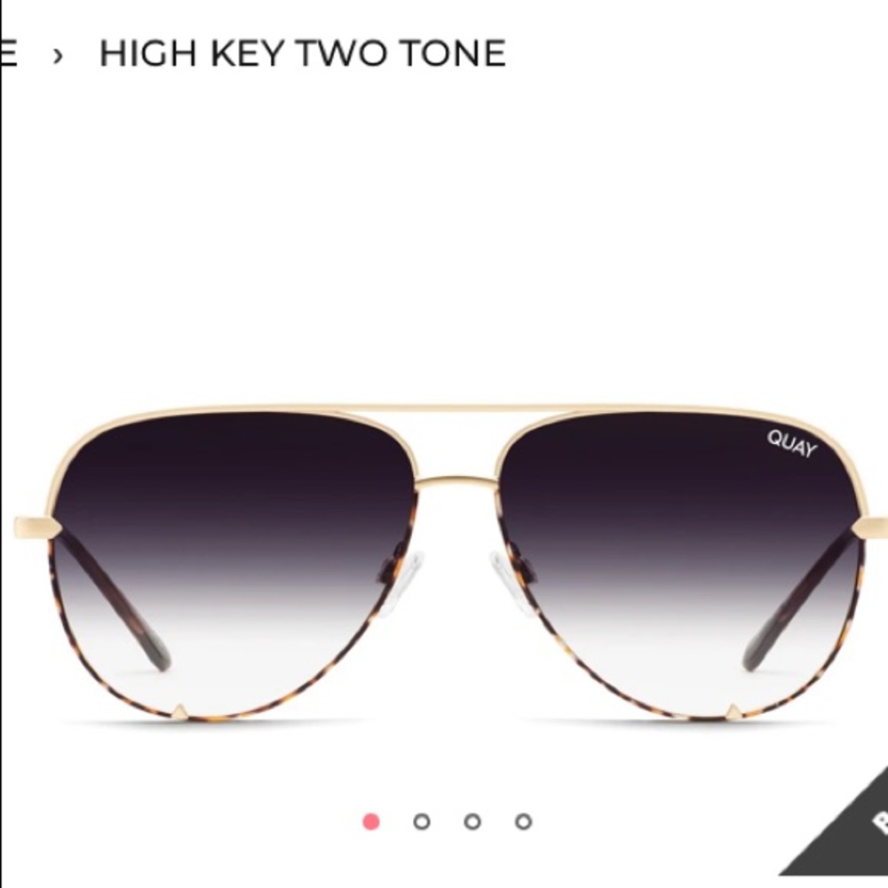 Quay Australia High key Two Tone sunglasses